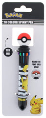 Pokémon Multi Colour Pen Spinny Pokéball 5055918667130