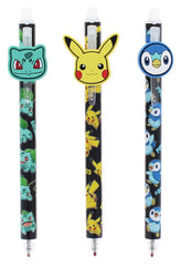 Pokémon Erasable Gel Pens 3-Pack 5055918667154