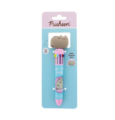 Pusheen Multi Colour Pen Spinny By The Pool Blue 5055918667697