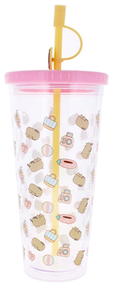 Pusheen Tumbler with Straw 700 ml 5055918667789