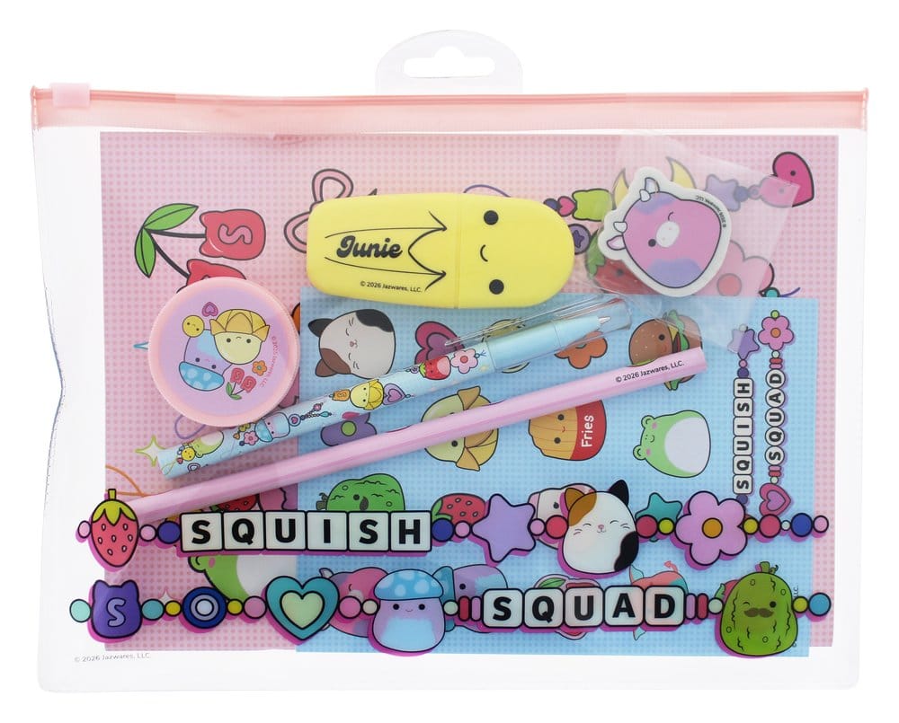 Squishmallows Stationery Set Squish Squad 7-piece 5055918667260
