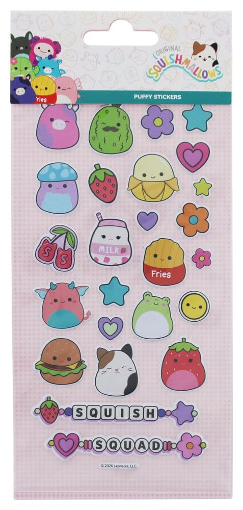 Squishmallows Sticker Set Super Puffy 5055918667277