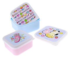 Squishmallows Snack Boxes 3-Pack 5055918667307