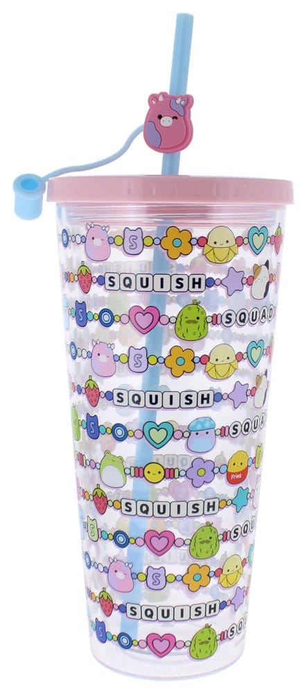 Squishmallows Tumbler with Straw Squish Squad 700 ml 5055918667345