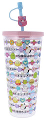 Squishmallows Tumbler with Straw Squish Squad 700 ml 5055918667345