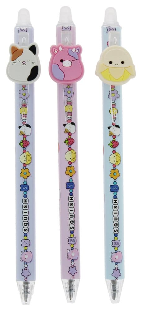 Squishmallows Erasable Gel Pen 3-Pack 5055918668021