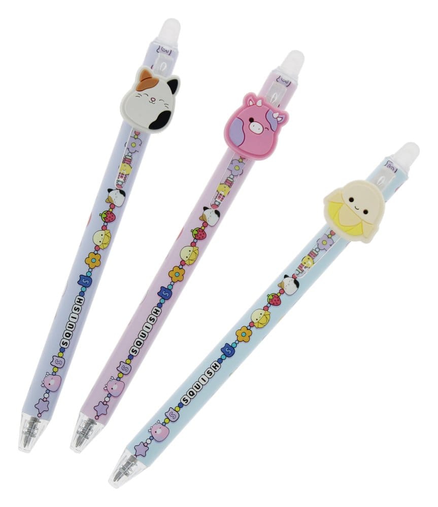 Squishmallows Erasable Gel Pen 3-Pack 5055918668021