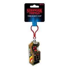 Stranger Things Torch Key Clip Keychain Arcade Unit 5063457052737