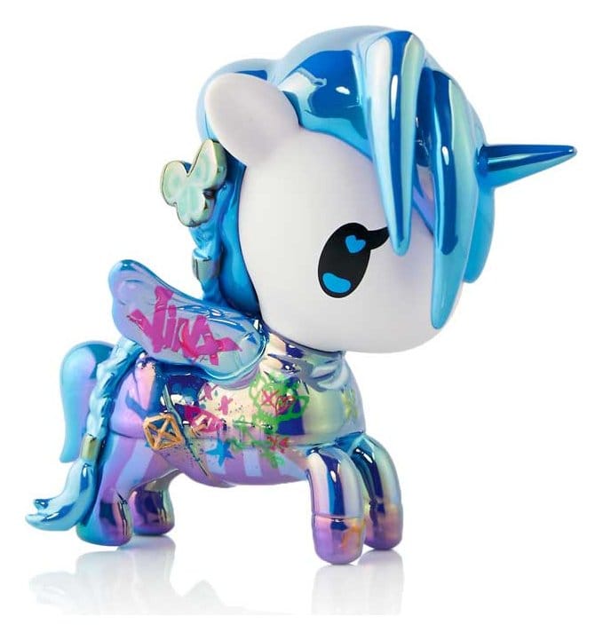 Unicorno x Arcane Window Box Figure Blue Mayhem JINX (Special Edition) 7 cm 0840080829784