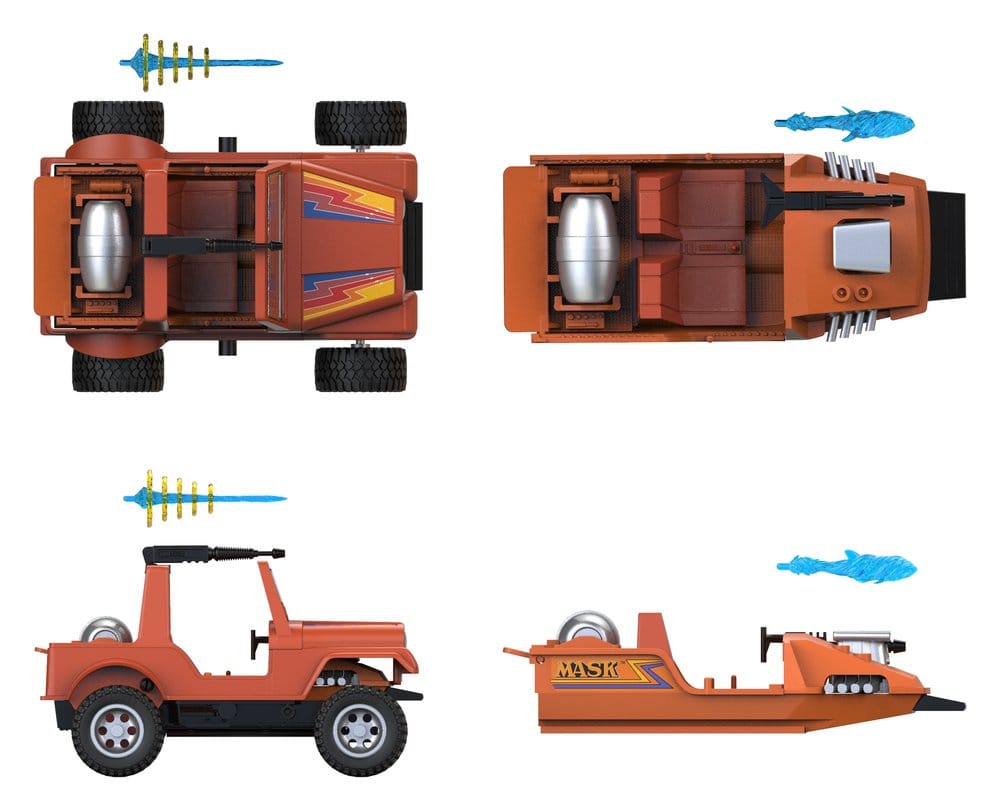 M.A.S.K. Wave 2 Fahrzeug GatorM.A.S.K. Wave 2 Vehicle GatorM.A.S.K. Wave 2 véhicule GatorM.A.S.K. Wave 2 Vehículo Gator 0810122585541