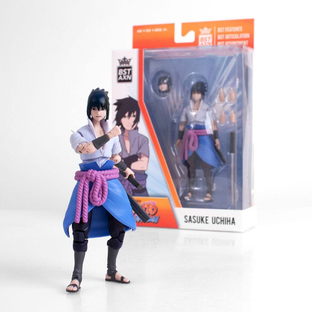 Naruto BST AXN Action Figure Sasuke Uchiha 13 cm 0850018355353