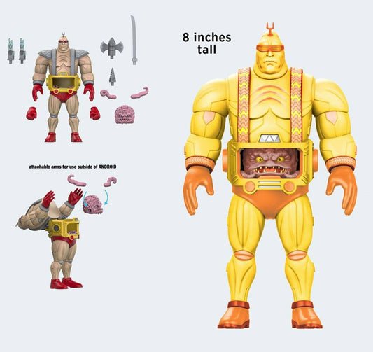 Teenage Mutant Ninja Turtles BST AXN XL Action Figure Krang with Android Body (Arcade Game Colors) 20 cm 0850039772443