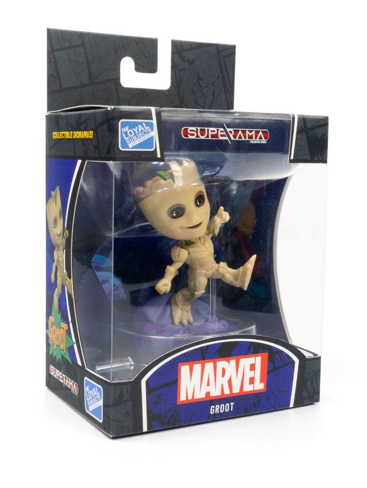 Marvel Superama Mini Diorama Groot 10 cm 0850018355926