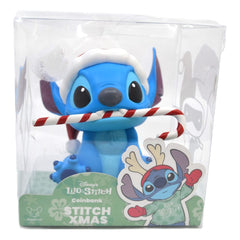 Lilo & Stitch Coin Bank Stich Christmas 15 cm 4897065713824