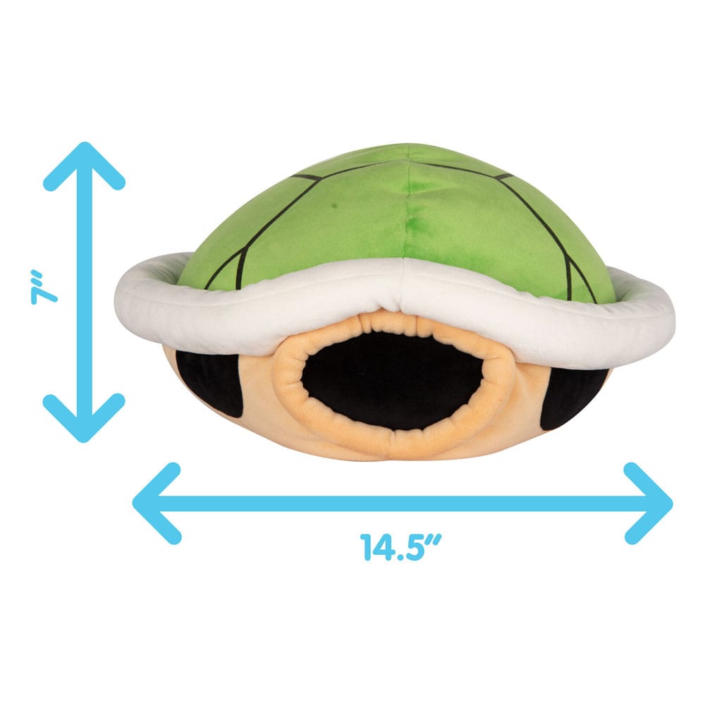 Mario Kart Mocchi-Mocchi Mega Plush Figure Green Shell 19 cm 053941126377