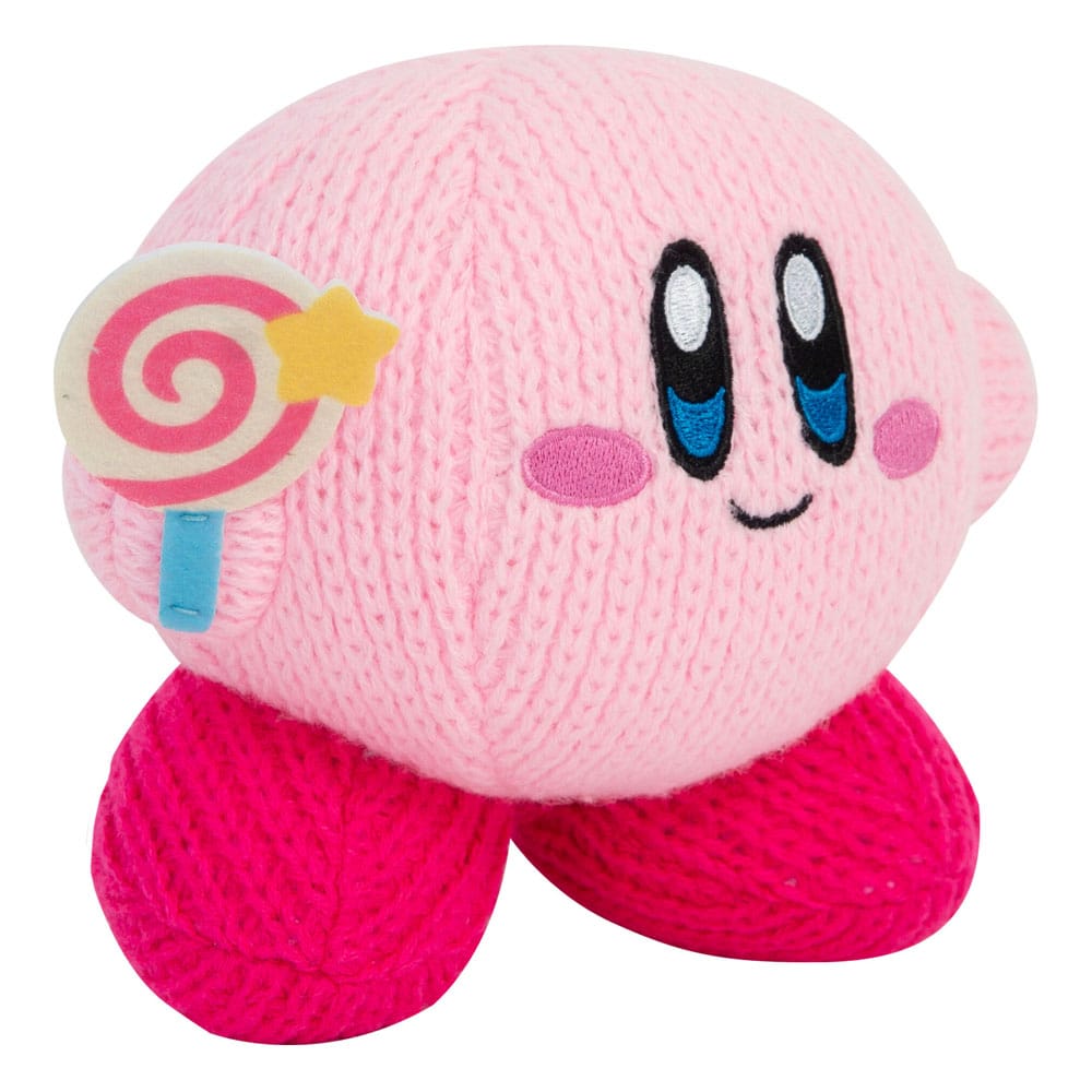 Kirby Nuiguru-Knit Plush Figure Kirby with Invincible Candy Wand 0053941126438