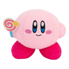 Kirby Nuiguru-Knit Plush Figure Kirby with Invincible Candy Wand 0053941126438