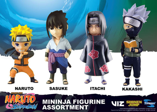 Naruto Shippuden Mininja Mini Figure Sasuke 8 cm 0819872011843