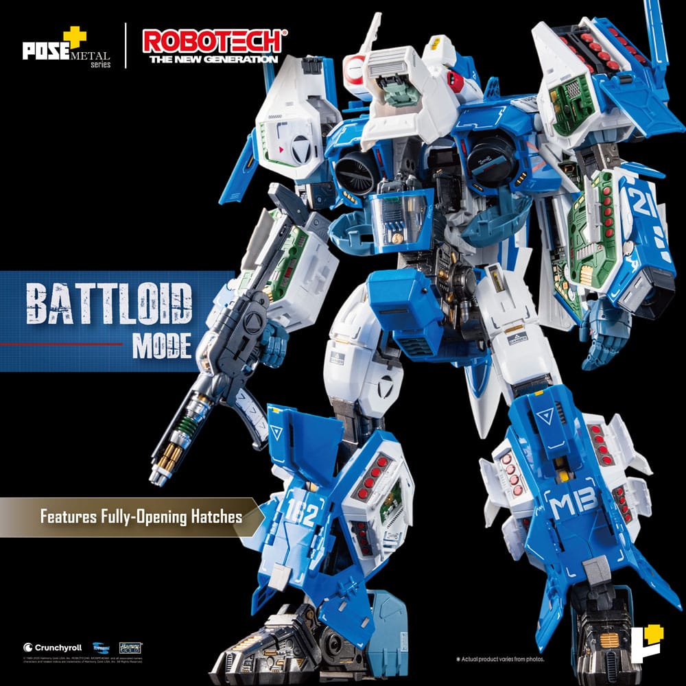 Robotech The New Generation 1/28 Action Figure Combat Alpha Fighter 33 cm 4898506855486