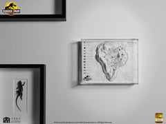 Jurassic Park Topographic Map Isla Nublar  84448418