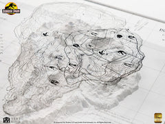 Jurassic Park Topographic Map Isla Nublar  84448418