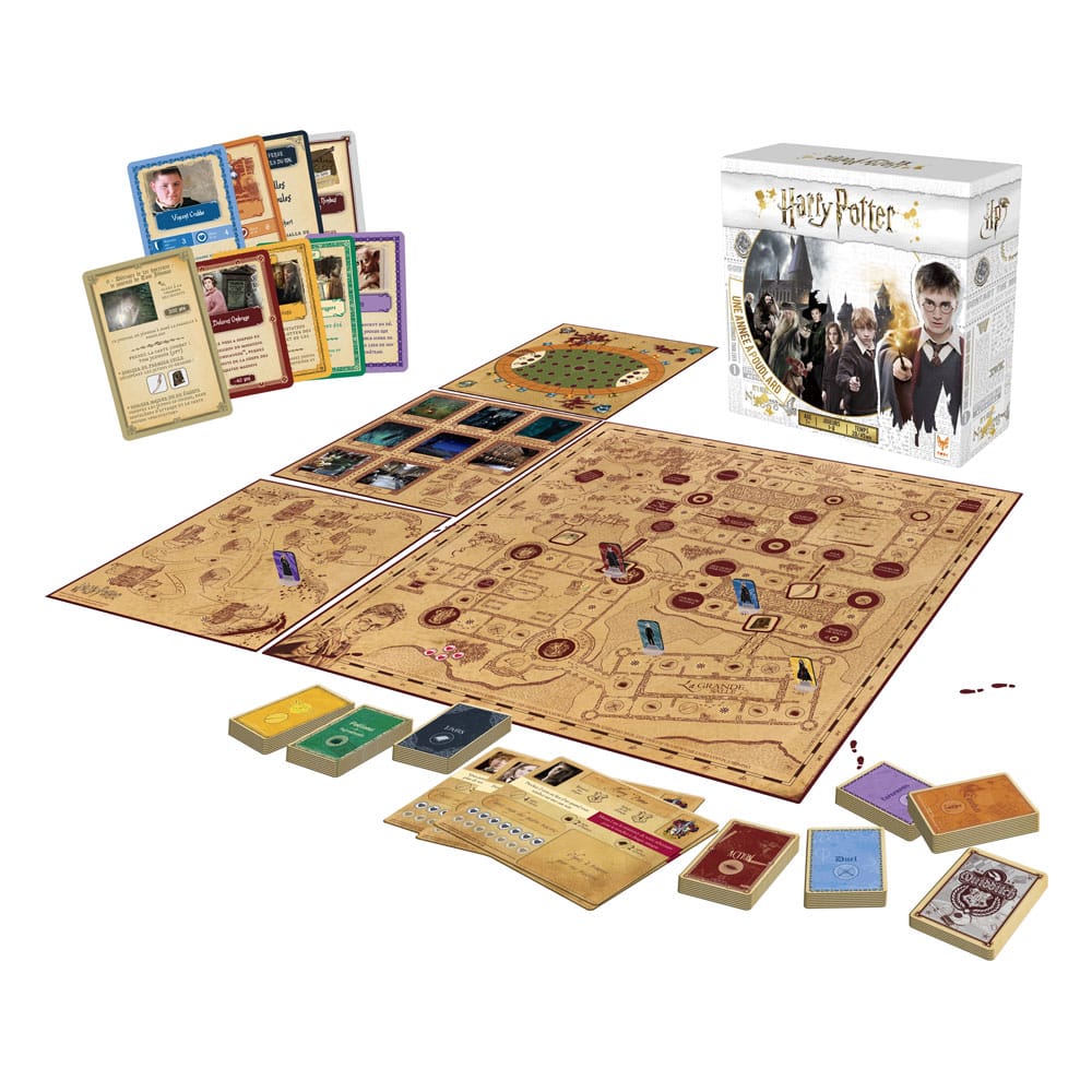 Harry Potter Board Game A Year At Hogwarts *French Version* 3760089890783