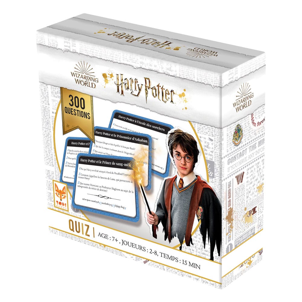 Harry Potter Card Game Quiz 300 Questions *French Version* 3760089891582