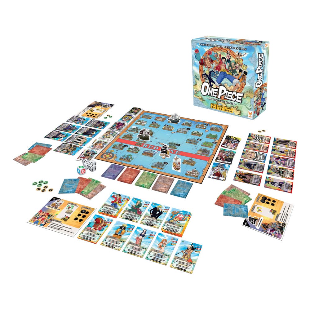 One Piece Board Game Adventure Island *French Version* 3760089891001
