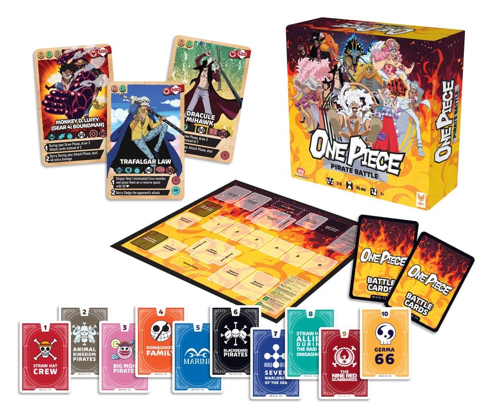 One Piece Board Game Pirate Battle *English Version* 3760089893050