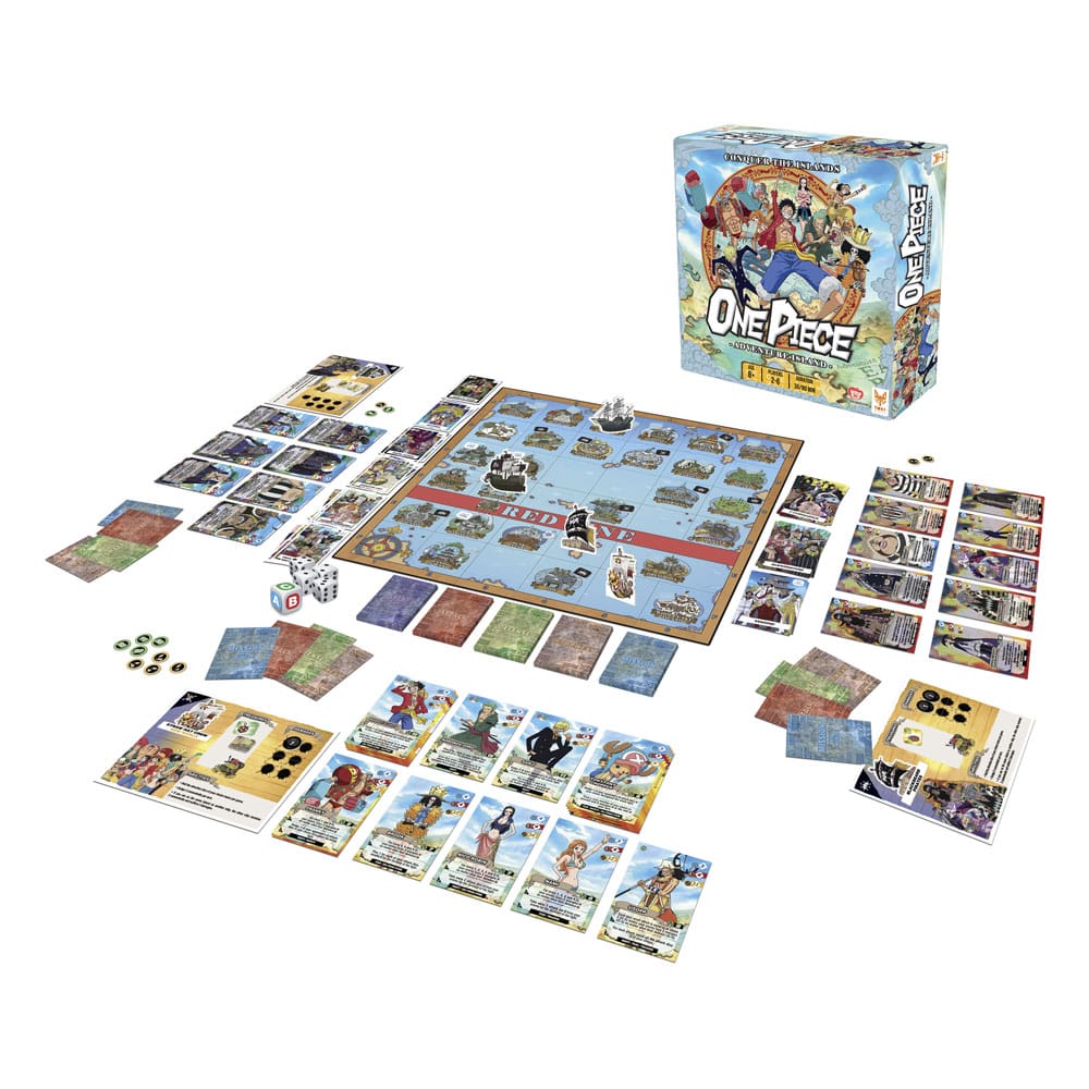 One Piece Board Game Adventure Island *English Version* 3760089892701