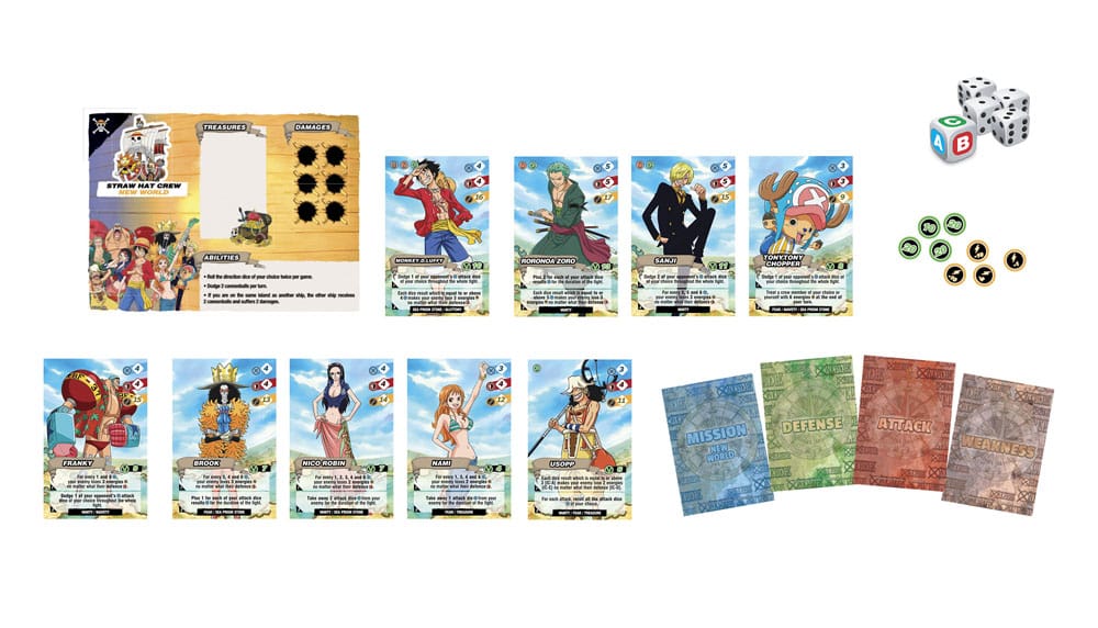 One Piece Board Game Adventure Island *English Version* 3760089892701