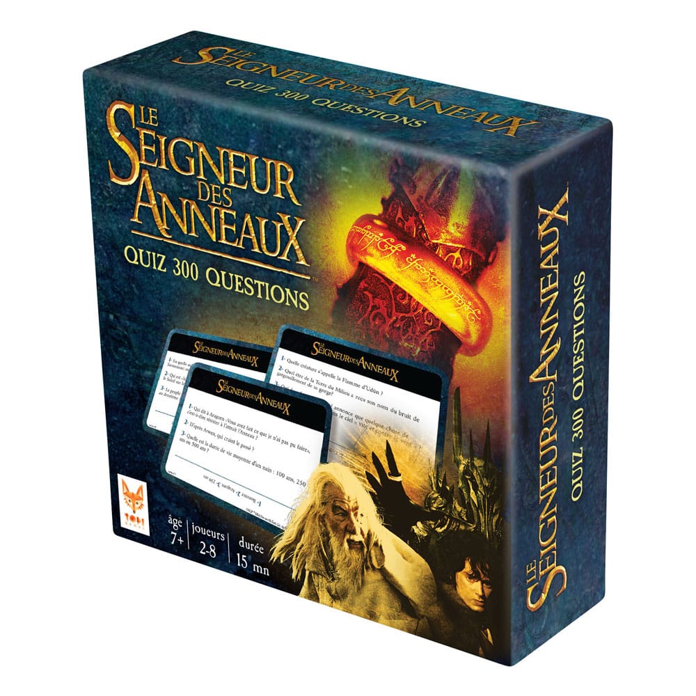 Lord of the Rings Card Game Quiz 300 Questions *French Version* 3760089891933