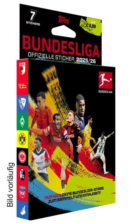 Bundesliga 2025/26 Sticker Collection Eco Pack 4143881006993