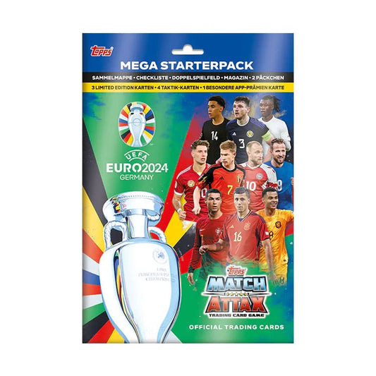 UEFA EURO 2024 Trading Cards Mega Starterpack *German Edition* 5053307067882