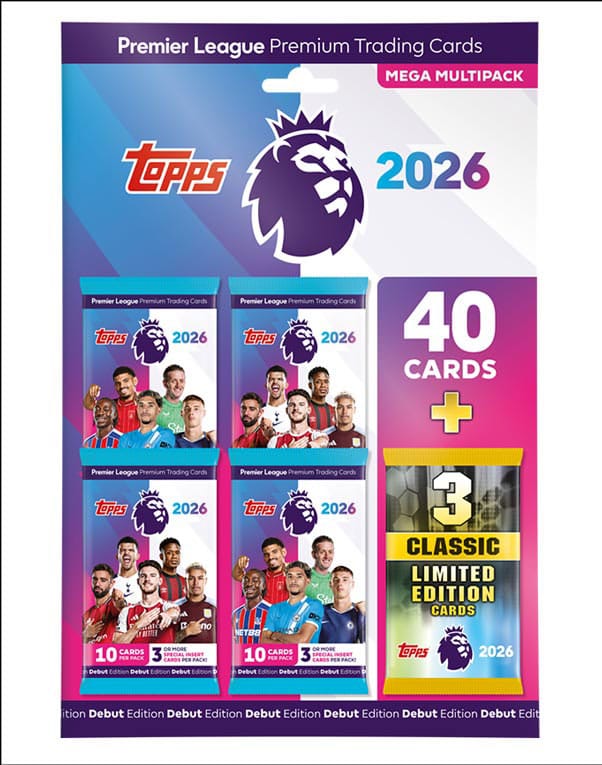 Premier League 2025/26 TCG Mega Multipack 5053307076501
