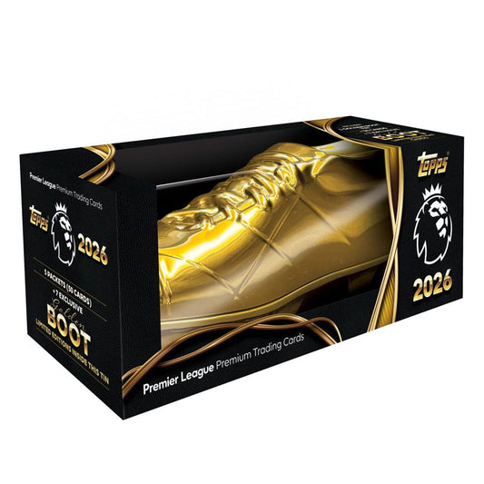 Premier League 2025/26 Trading Cards Golden Boot Tin 5053307076549