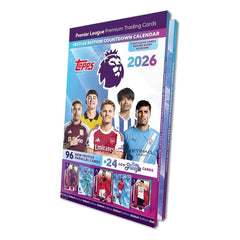 Premier League Trading Cards 2026 Countdown calendar  5053307076556