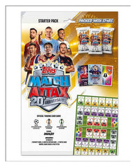 UEFA Club Competition Match Attax 2026/27 Trading Cards Starterpack 5053307087521