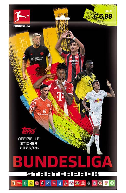 Bundesliga 2025/26 Sticker Starter Pack *German Version* 4143880706993