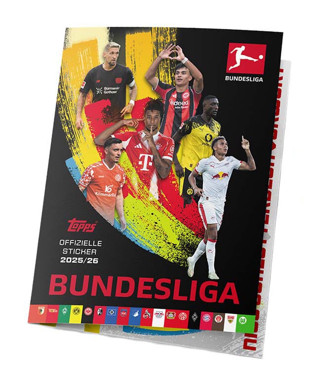 Bundesliga 2025/26 Sticker Collection Album *German Version* 4193880803505