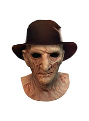 A Nightmare on Elm Street 2: Freddy's Revenge Deluxe Latex Mask with Hat Freddy Krueger 0811501033585