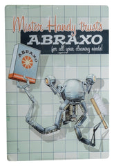 Fallout Metal Sign Mr. Handy 0810116286225