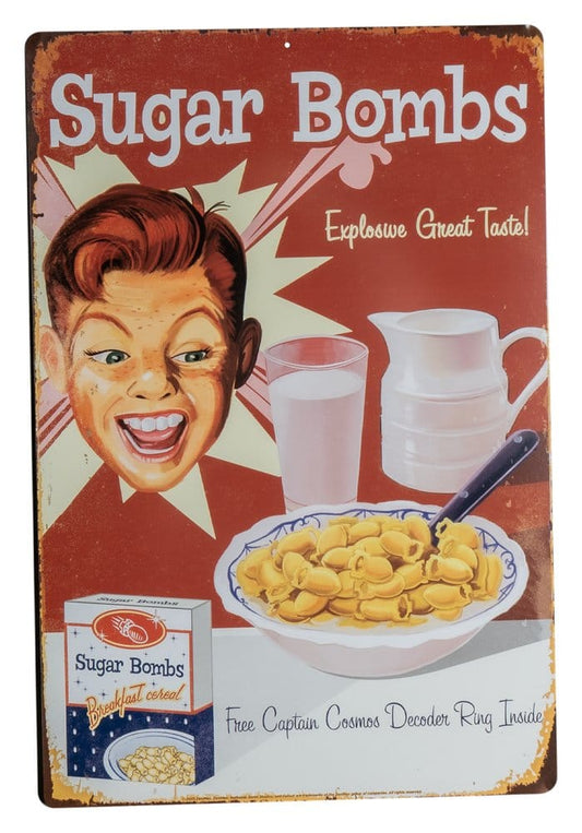 Fallout Metal Sign Sugar Bombs 0810116286218