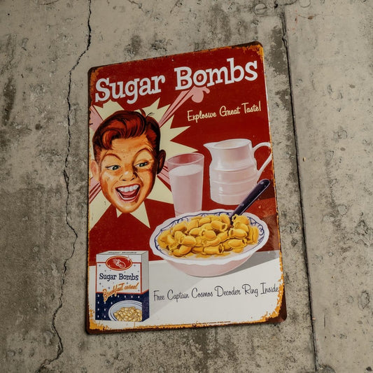 Fallout Metal Sign Sugar Bombs 0810116286218