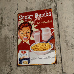 Fallout Metal Sign Sugar Bombs 0810116286218