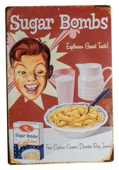 Fallout Metal Sign Sugar Bombs 0810116286218