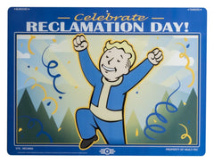 Fallout Metal Sign Reclamation Day 0810116286386