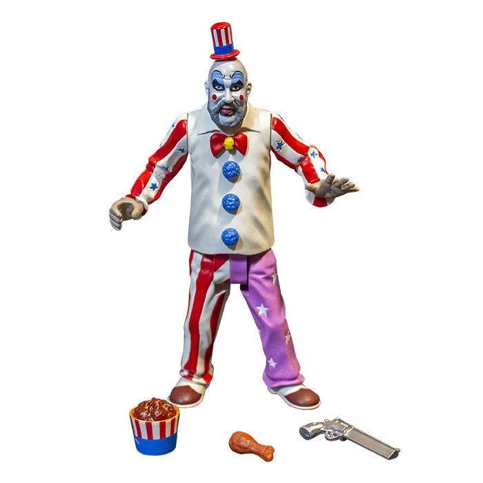 House of 1000 Corpses Action Figure Finger Lickin' Pistol Whippin' Captain Spaulding 15 cm 0811501038375