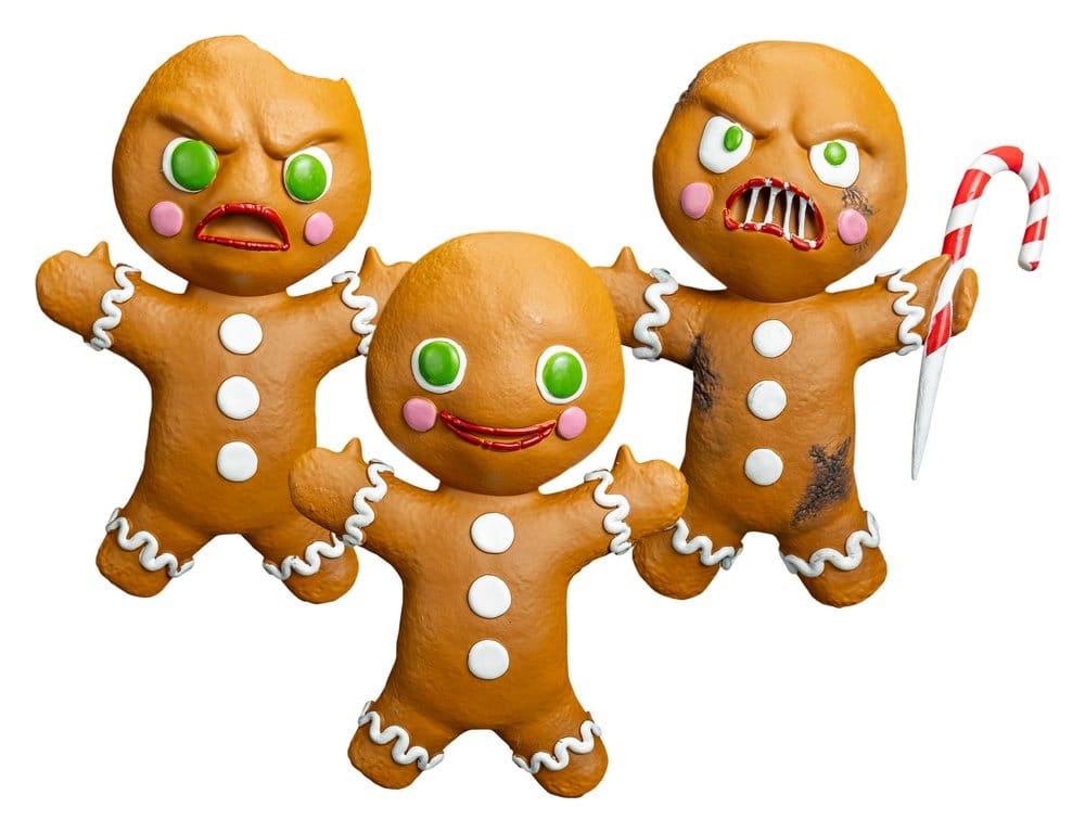Krampus Prop Replicas 3-Pack Gingerbread Men 0810116285686