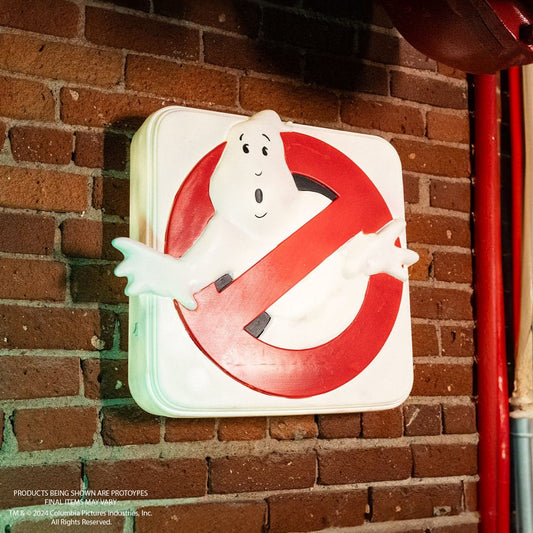 Ghostbusters LED Wall Lamp Light No Ghost Log 0810116282319